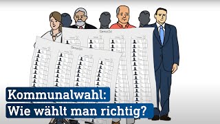 Erklärvideo Wie wählt man richtig – Kommunalwahlen in Hessen [upl. by Hooper]