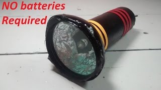 How To Make Batteryless Torch Mechanical TORCH [upl. by Alehtse]