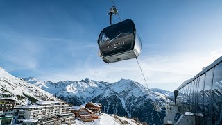 Hochsölden Rotkoglbahn  Bergfahrt [upl. by Nyrehtak674]