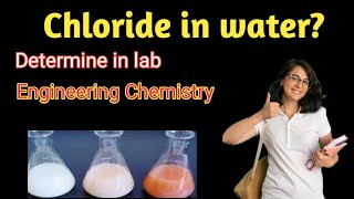 Determination of chloride ion in water competitive exam learning [upl. by Kristi492]