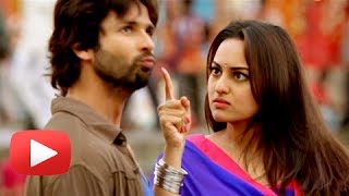 Sonakshi Sinhas Khamosh Dialogue  Mat Maari Song  Shahid Sonakshi Song [upl. by Ahtan]