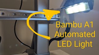 Automating my Bambu A1 LED Light to Switch on via a Vibration Sensor [upl. by Seniag413]