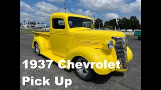 SOLD 1937 Chevrolet Pick up Walkaround Video Chip Wynn Classics [upl. by Ahsiuqram]