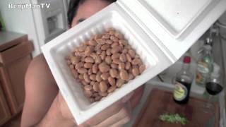 Natto Japanese Fermented Soybeans and How To Prepare Food Fridays BenjiManTV [upl. by Conover]