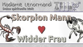 Skorpion Mann amp Widder Frau Liebe und Partnerschaft [upl. by Netsrik]