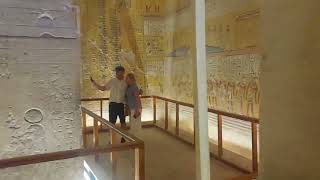 Tomb of King Ramesses IV  KV2 in Valley of the Kings Luxor ancient Egypt [upl. by Ahsineb]