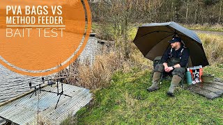 Method Feeder Vs PVA Mesh bags  Bait Test [upl. by Htial70]