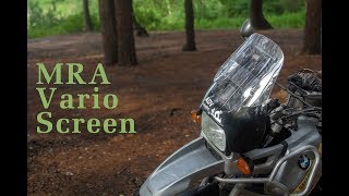 Bought MRA Vario Screen for BMW R1100GS [upl. by Divaj]