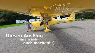 Ein Flugzeug Microabenteuer in die schwäbische Alb  Es lohnt sich [upl. by Aivatco]