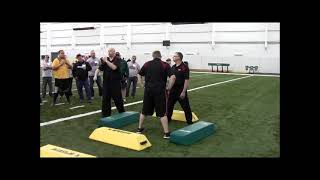 Linebacker Drills  Practice Drills for Youth Football [upl. by Oderfigis]