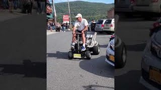 Man Shows Off Unusual Motor at Americade  ViralHog [upl. by Kurr840]