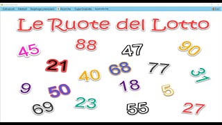 Ambo secco CA 21 19  Metodi per il gioco del Lotto [upl. by Pattie]