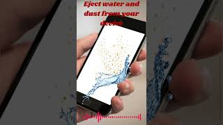 Sound To Remove Water And Dust From Earphone Phone Speaker [upl. by Gerdy968]