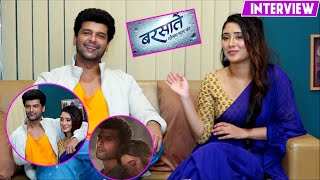 Shivangi Joshi amp Kushal Tandon Interview On Their Characters Chemistry 1st Episode Of Barsatein [upl. by Cohlette]