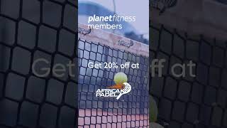 Planet Fitness Teams Up with Africa Padel [upl. by Anaiv]