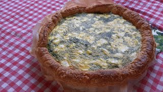 Tarte aux champignons chèvre frais et épinard 🍄🐐🥗 [upl. by Lillian]