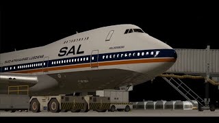 South African Airways Flight 295  Crash Animation [upl. by Eenahpets647]