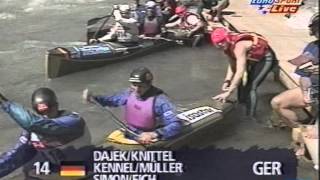 Landeck downriver world championships 1996 team races [upl. by Jena]