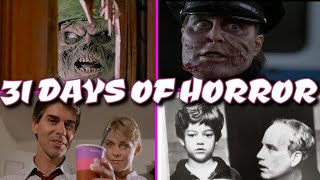 SILENT FALL 1994 MANIAC COP 1988 HOUSE 1985 THE STUFF 1985 31 DAYS OF HORROR [upl. by Einnal]