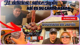 VLOGS EL DELICIOSO 🤤 sabor japonés así es la carne asada en Japón que les parece 😋 [upl. by Einahpehs]