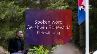 Eerbewijs 2024  Spoken Word door Gershwin Bonevacia [upl. by Willette505]