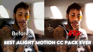 BEST ALIGHT MOTION CC PACK EVER🔥WITH 5 AMAZING CC’s presetalightmotion presetff preset ftbljuan [upl. by Henghold452]