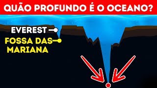 Qual é a profundidade do oceano na realidade [upl. by Auhsuoj417]