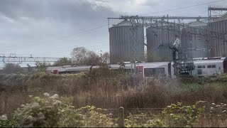 Departing Witham and timed with the Norwich train  Braintree Freeport trip  26102024 [upl. by Read]