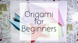 Origami Tutorial Basic Folds and Bases for Beginners [upl. by Aleahpar]