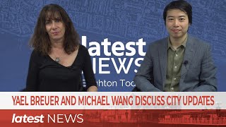 Yael Breuer and Michael Wang Discuss City Updates [upl. by Jamil341]