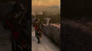 Running on Romes aqueduct in AC Brotherhood shorts [upl. by Seuqramed454]