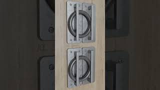 Automatic latch lock compilation door lock creative idea shorts lock [upl. by Dnalyr]