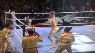 Rocky IVApollo Creed Vs Ivan Drago Part 2 Audio English [upl. by Heddi]