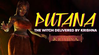 Putana  the witch delivered by Krishna [upl. by Devlin]