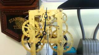 Old E Ingraham kitchen clock movement [upl. by Einad]