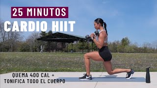 EJERCICIOS PARA ADELGAZAR RAPIDO  Cardio para perder peso  Quema 400 cal [upl. by Collyer]