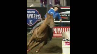 Dona Kay Rule Wins First Performance in Puyallup  shorts rodeo barrelracing [upl. by Chemarin361]