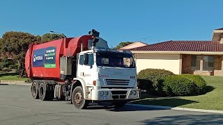 City of Joondalup reds with sl031 Stirling truck [upl. by Hardin953]