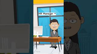 HR Manager and Salary🤣😅shorts hrmanager animation [upl. by Ilowell]