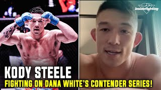 Top prospect Kody Steele previews Dana Whites Contender Series debut Fighting for a UFC contract [upl. by Hillier]