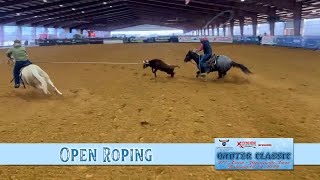 USTRC Signature Series Winter Classic  Open Team Roping [upl. by Darrell641]