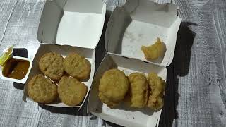 McDonalds Chicken Nuggets vs McPlant Nuggets [upl. by Aryad]