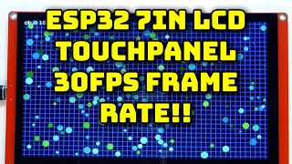 ESP32  7in LCD  Fast RGB Interface [upl. by Marget]