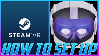 How to Set Up Steam VR Wireless on any PC including Cloud PCs with Virtual Desktop Oculus Quest 2 [upl. by Amilas]