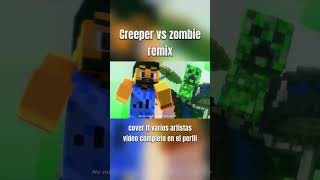 Tu no lo sabes te estoy vigilando 🗣️‼️Creeper va zombie REMIX [upl. by Thrift]