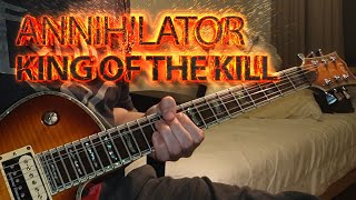 Annihilator  King of The Kill GUITAR COVER  GUITAR SOLO [upl. by Esmeralda]