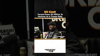 💥 50 Cent turned down 3 Ms to perform Many Men at Trumps rally in New York City 😳 50cent [upl. by Shaylynn]