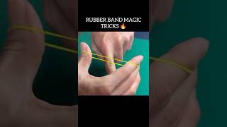 NEW Rubber band magic trending shortfeed magic viralvideo youtubeshorts [upl. by Arakaj805]