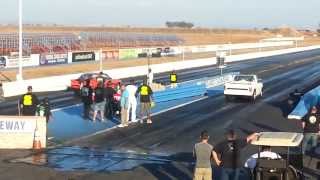 553 S10 pass HPU 18 mile shootout Sacramento Raceway SBC E85 on nitrous [upl. by Stanton]