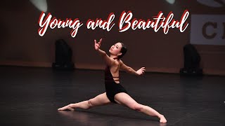 Paige Harris Acro Solo  Young and Beautiful [upl. by Ahtabbat657]